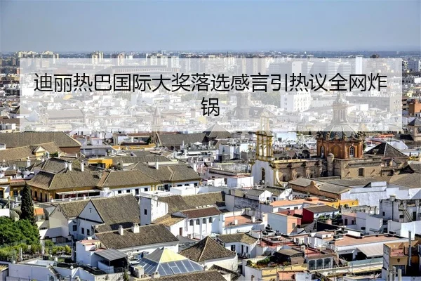 迪丽热巴国际大奖落选感言引热议全网炸锅